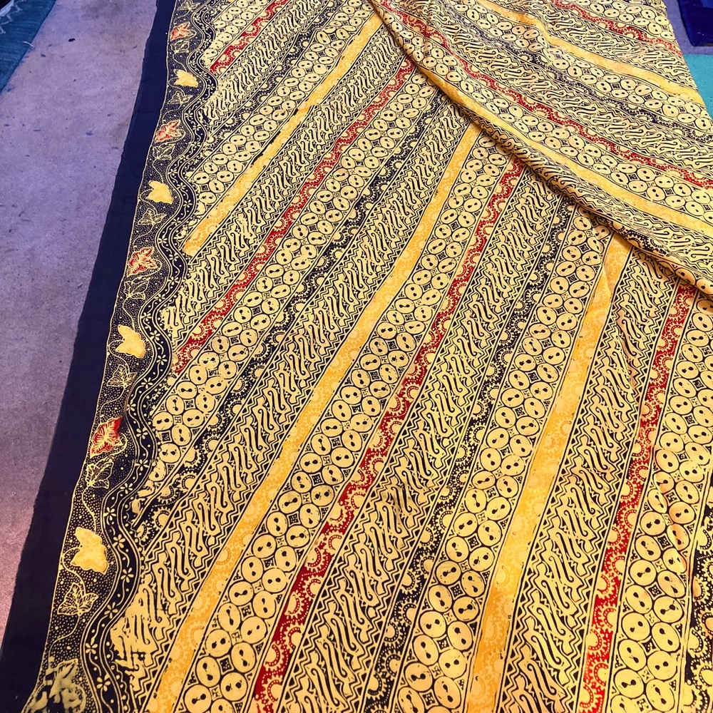 Vintage Y2K Silk Sari Saree from Bali